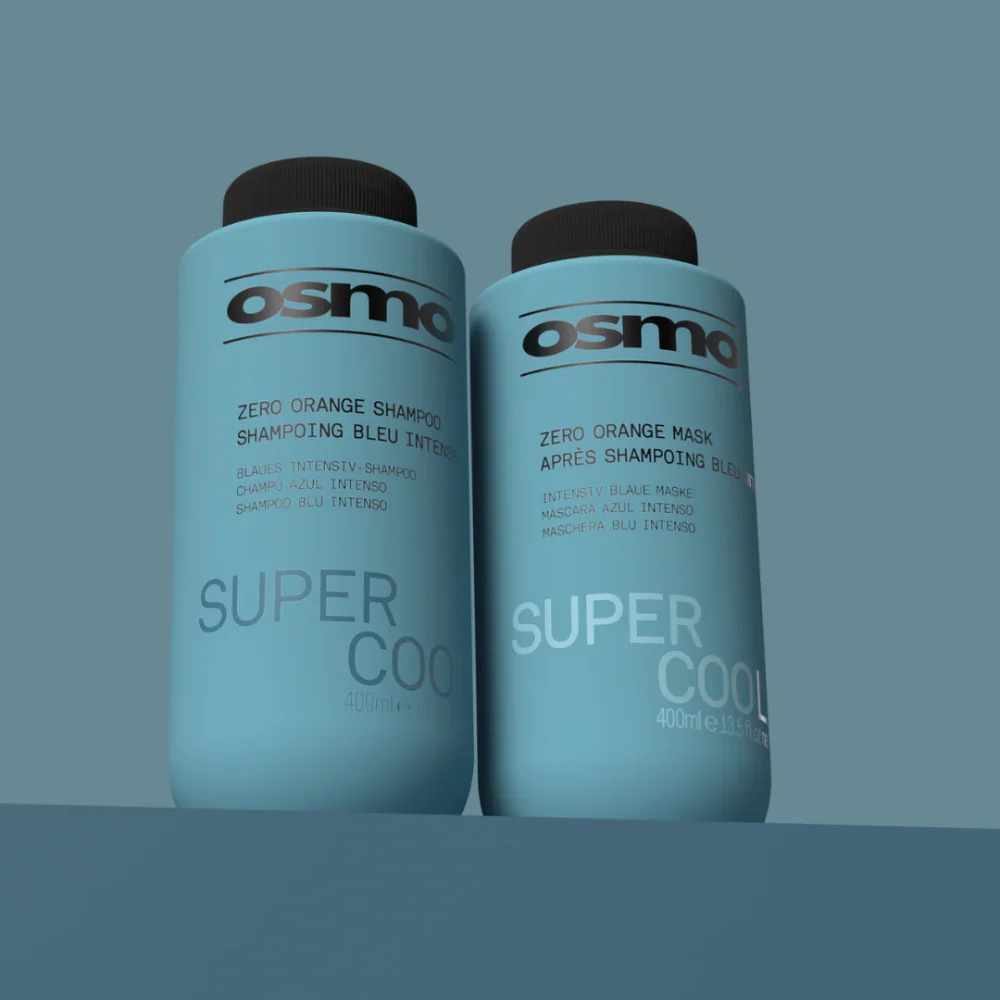 Osmo Super Cool Zero Orange Shampoo 400ml - Image 2