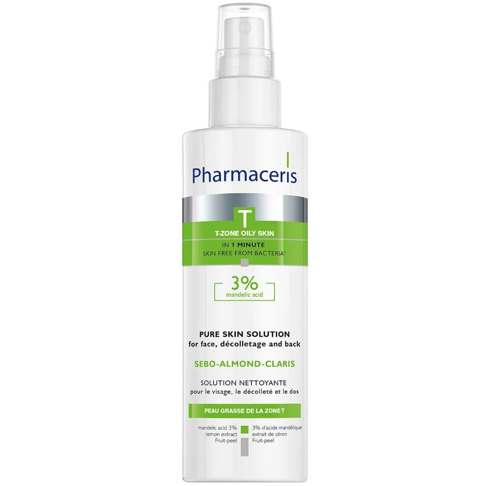 Pharmaceris T Sebo-Almond Claris Bacteriostatic Pure Skin Solution 190ml