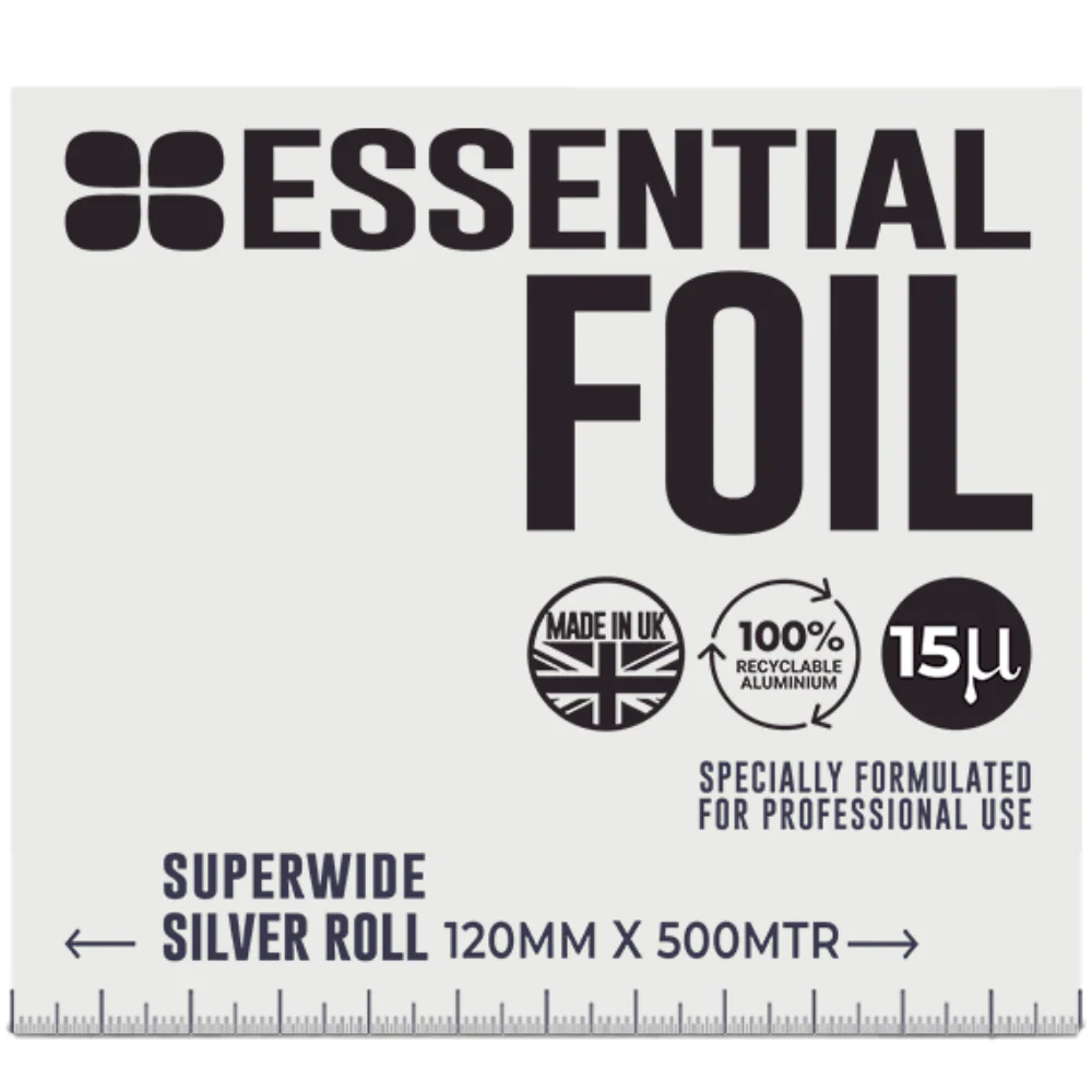 Procare Essential Silver Hair Foil 120mm x 500mtr