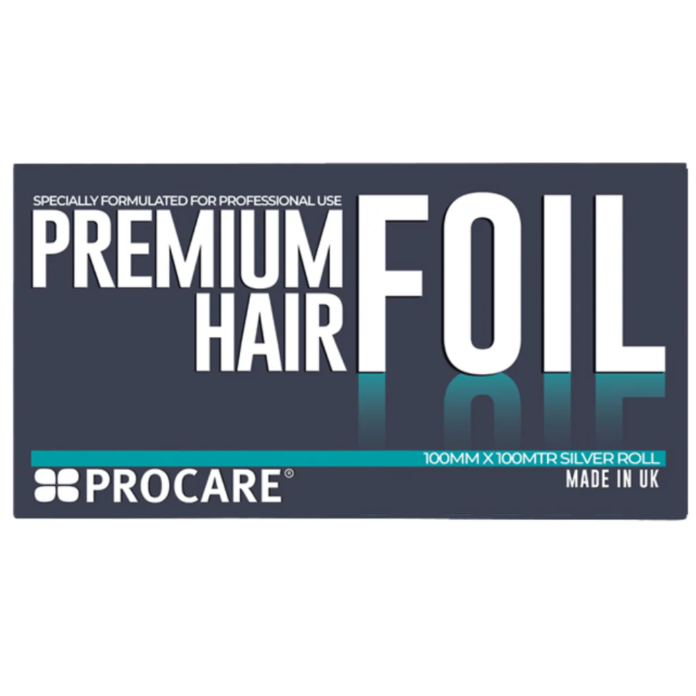 Procare Premium Silver Hair Foil 100mm x 100mtr