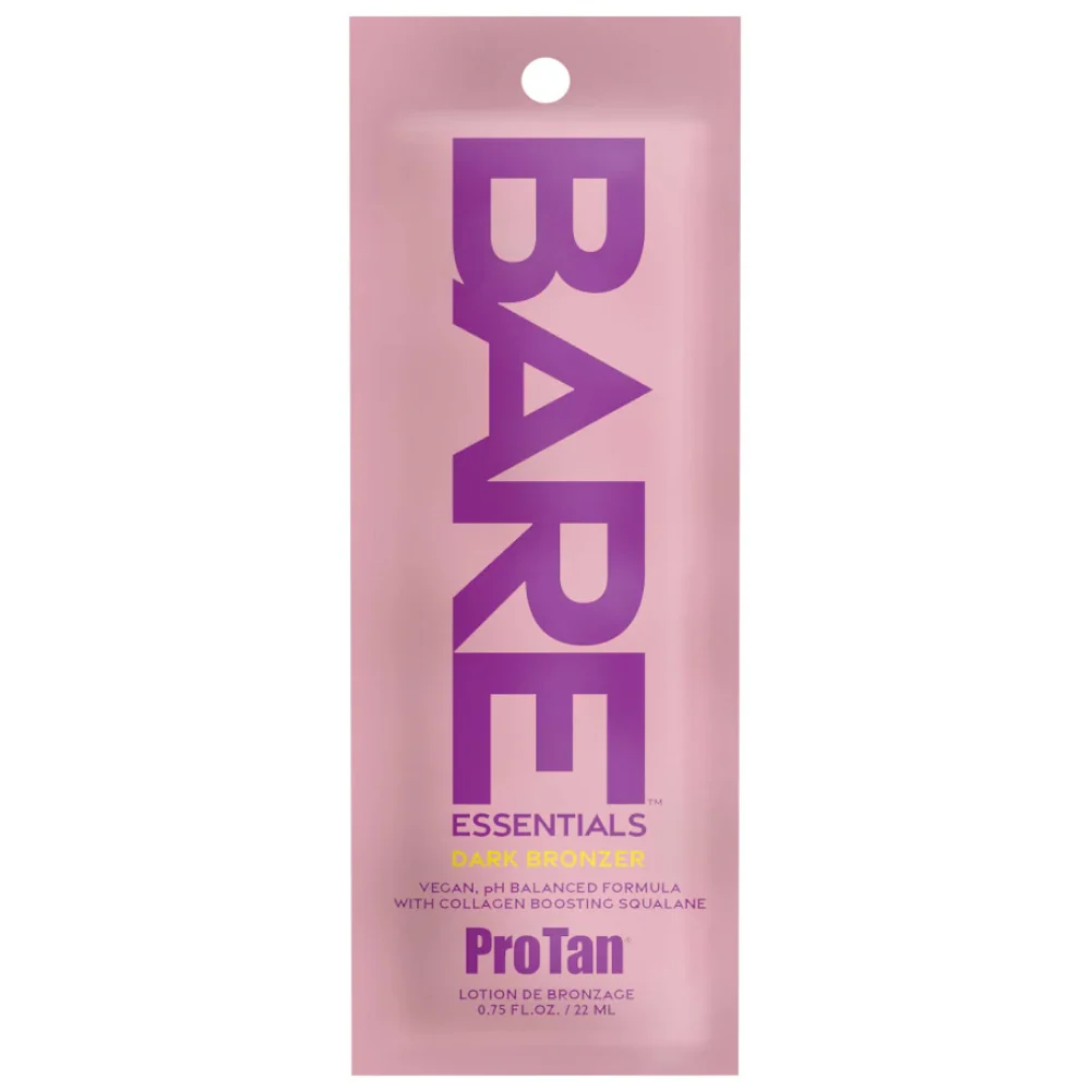 ProTan Bare Essentials Dark Bronzer Tanning Accelerator Lotion Sachet 22ml