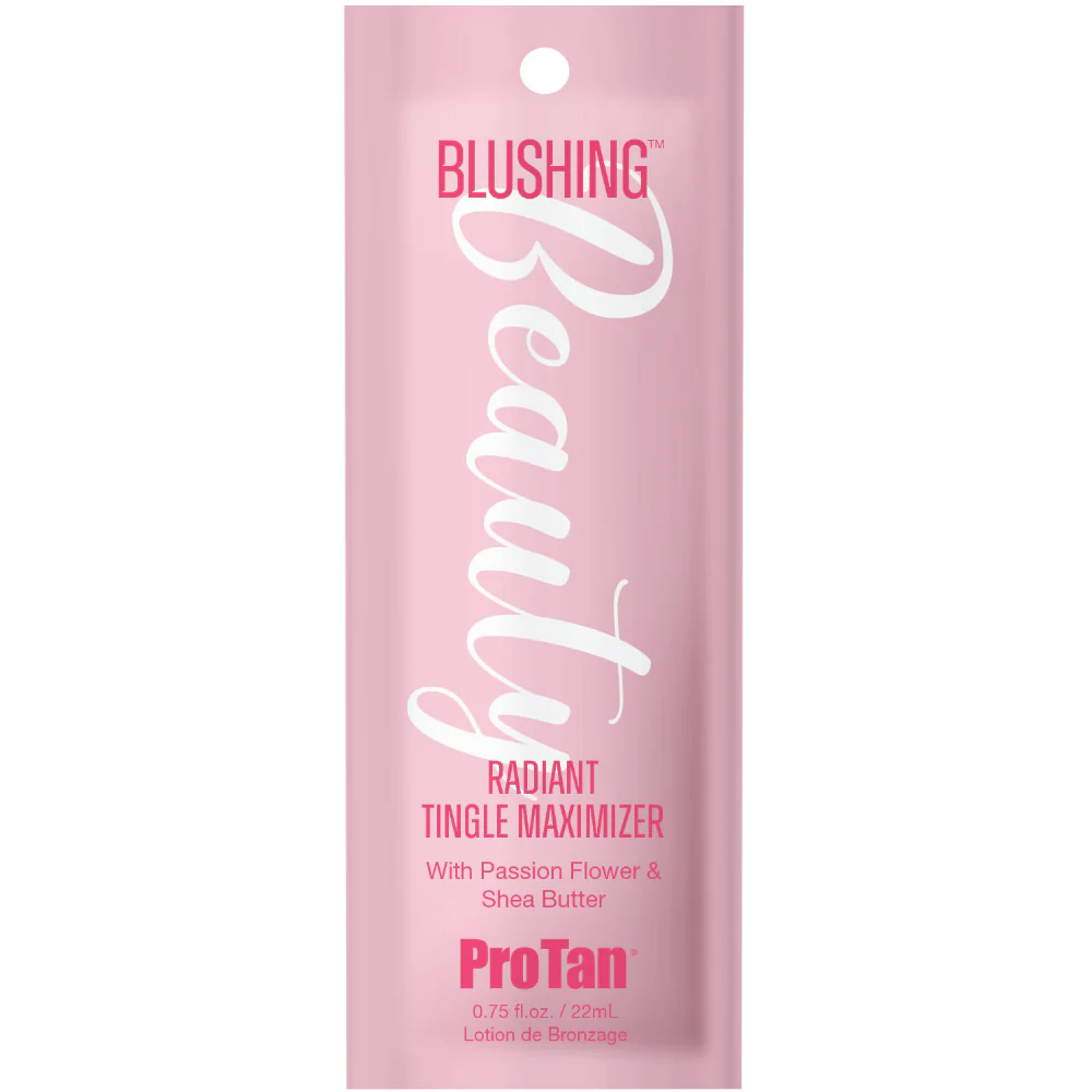 ProTan Blushing Beauty Radiant Tingle Maximiser Tanning Accelerator Lotion Sachet 22ml