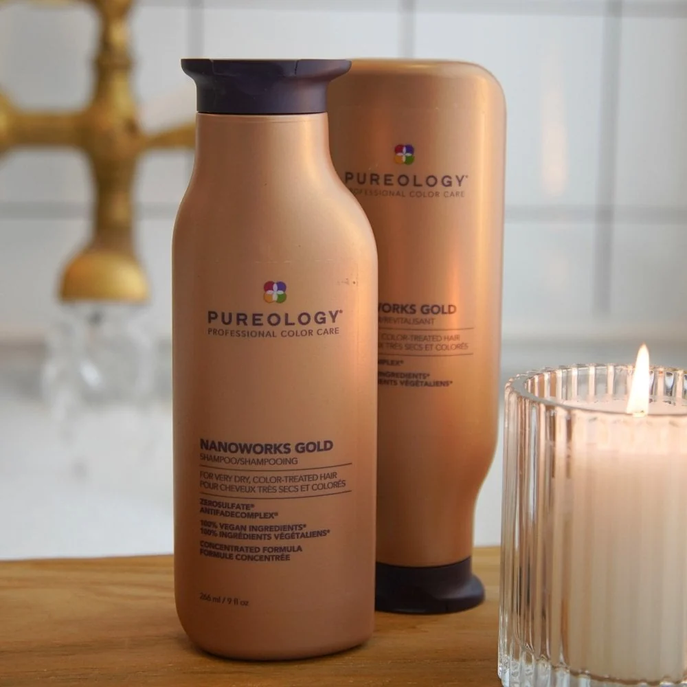 Pureology Nanoworks Gold Shampoo 266ml - Image 9