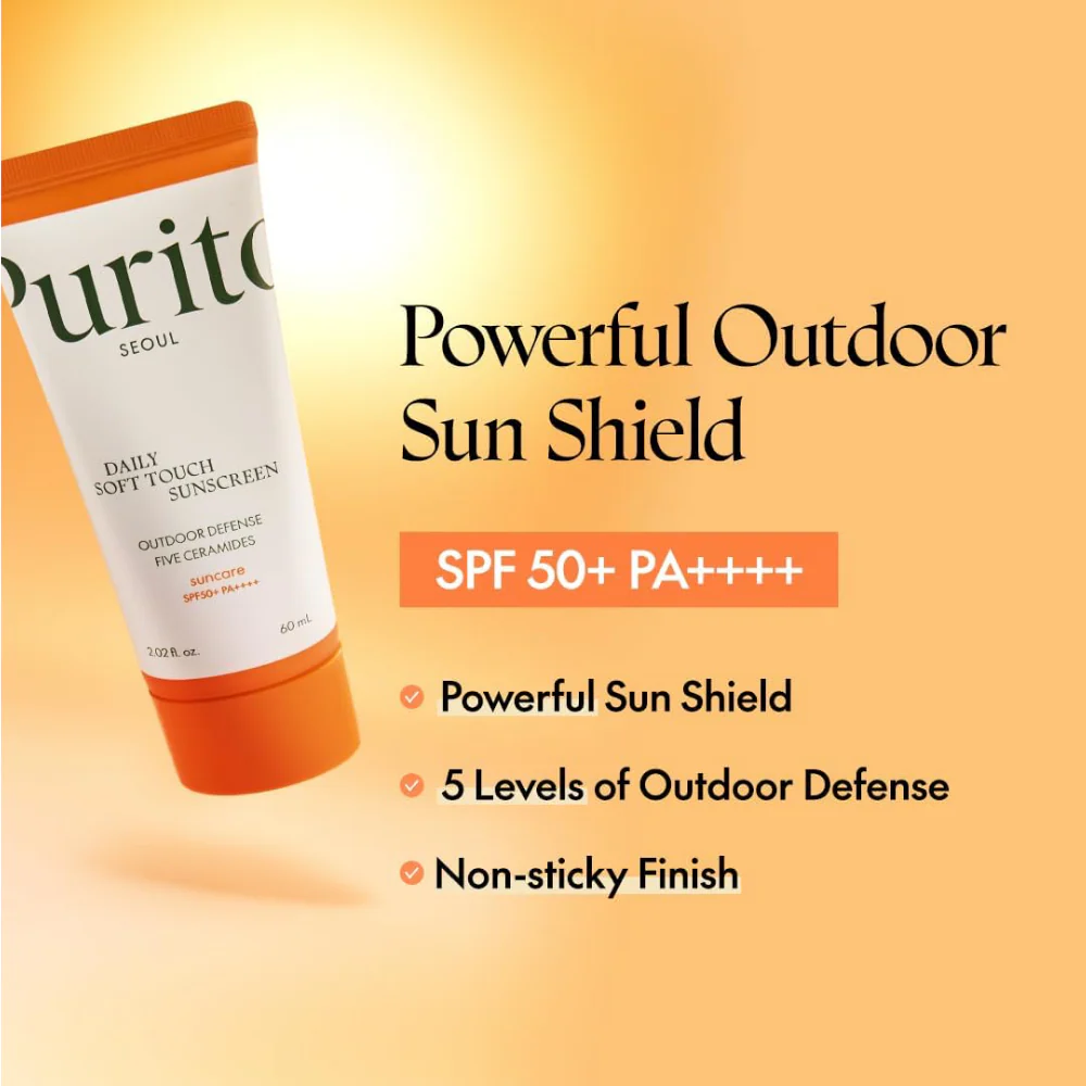 Purito Daily Soft Touch Sunscreen PA++++ SPF50+ 15ml - Image 3