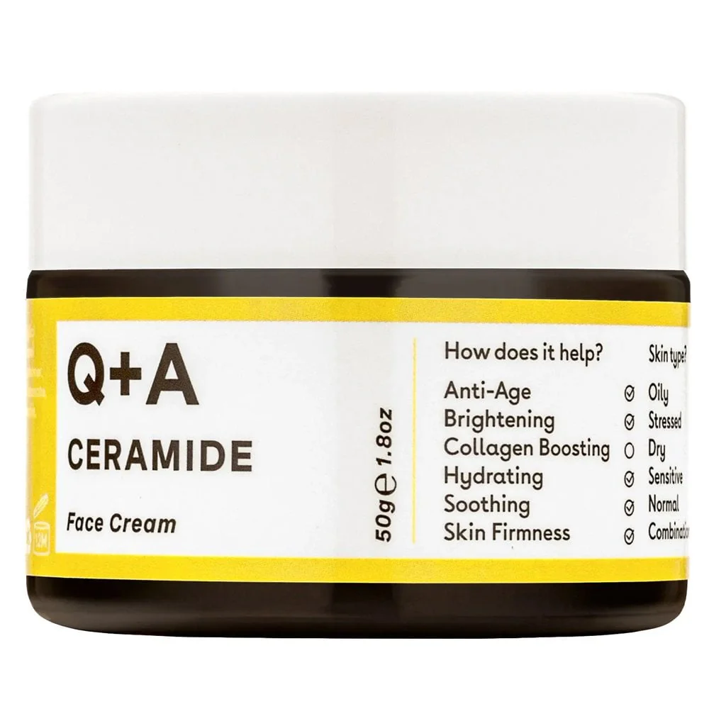Q+A Ceramide Barrier Defence Face Cream 50g