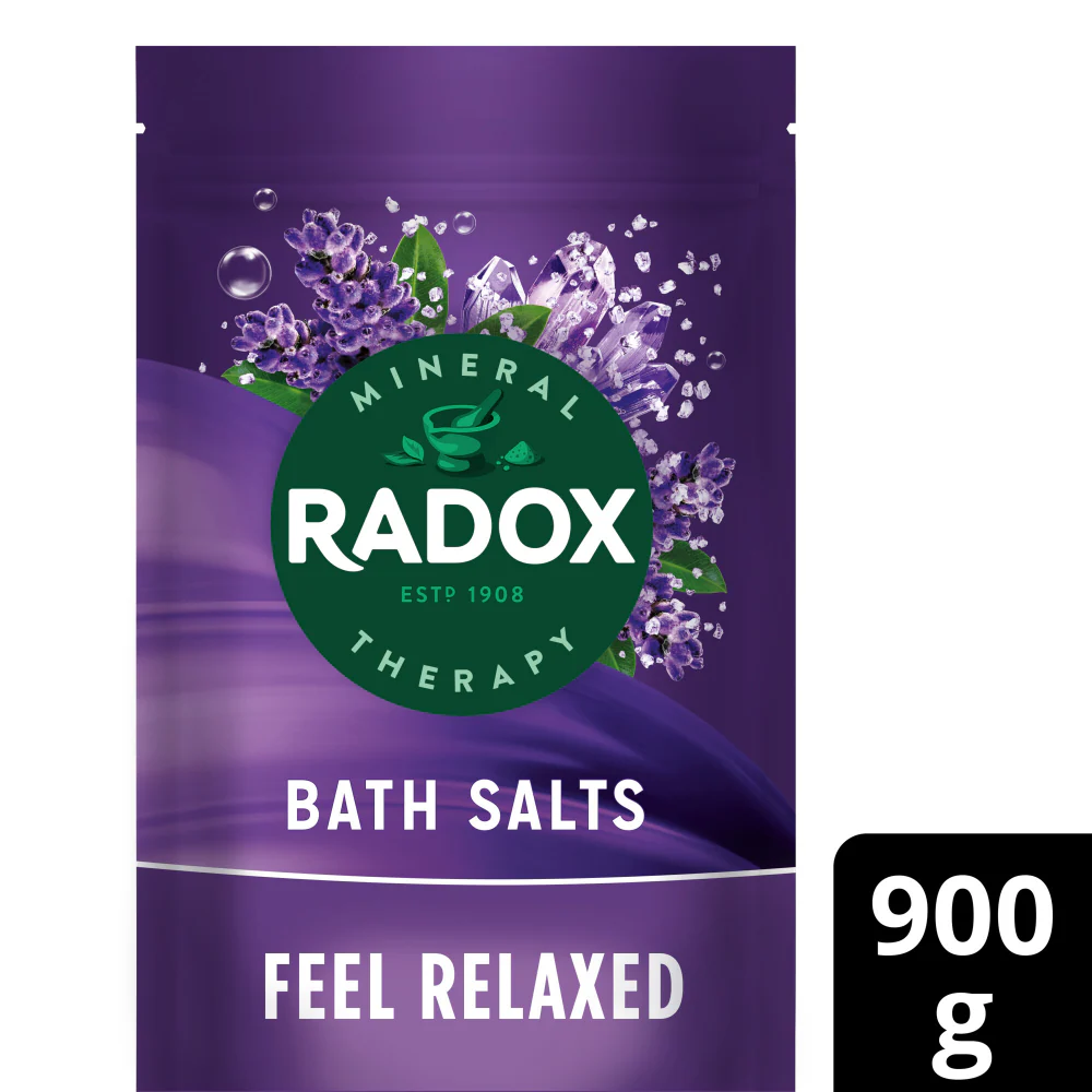 Radox Bath Salts Feel Relaxed 900g - Image 2