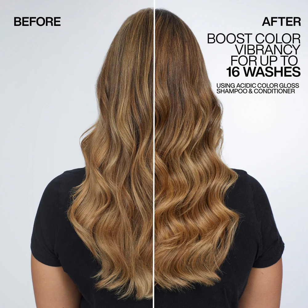 Redken Acidic Colour Gloss Gentle Cleansing Sulphate-Free Shampoo & Conditioner Twin 2 x 500ml - Image 4