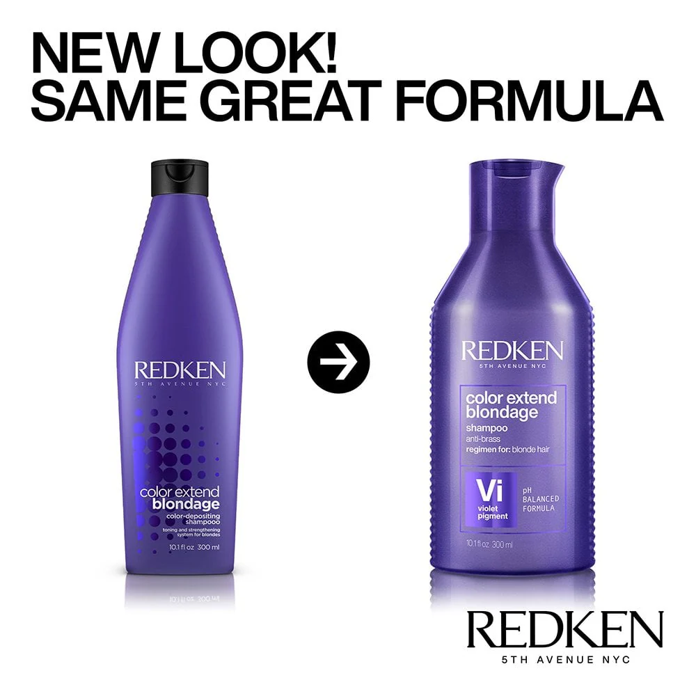 Redken Colour Extend Blondage Anti-Brass Shampoo 300ml - Image 2