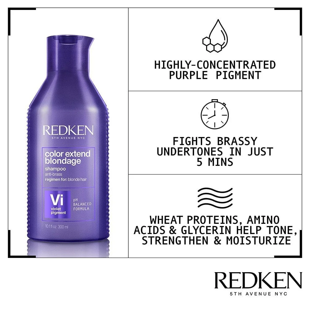 Redken Colour Extend Blondage Complete Blonde Care Set - Image 6