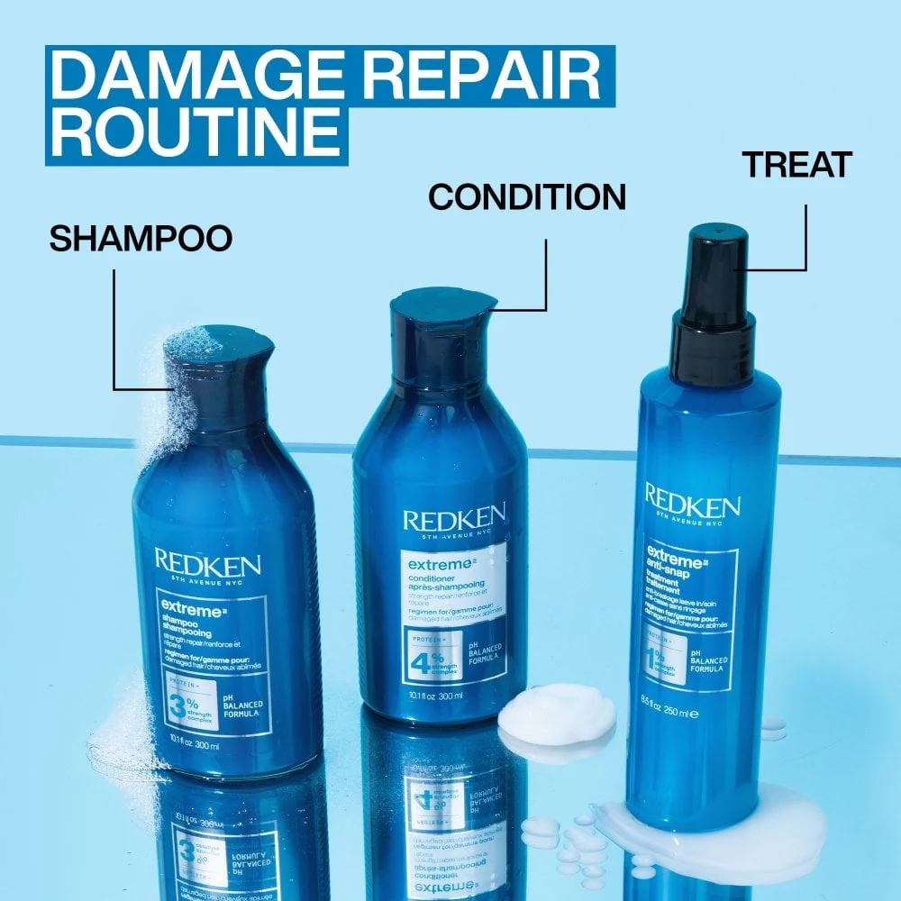 Redken Extreme Strength Repair Shampoo 300ml - Image 7