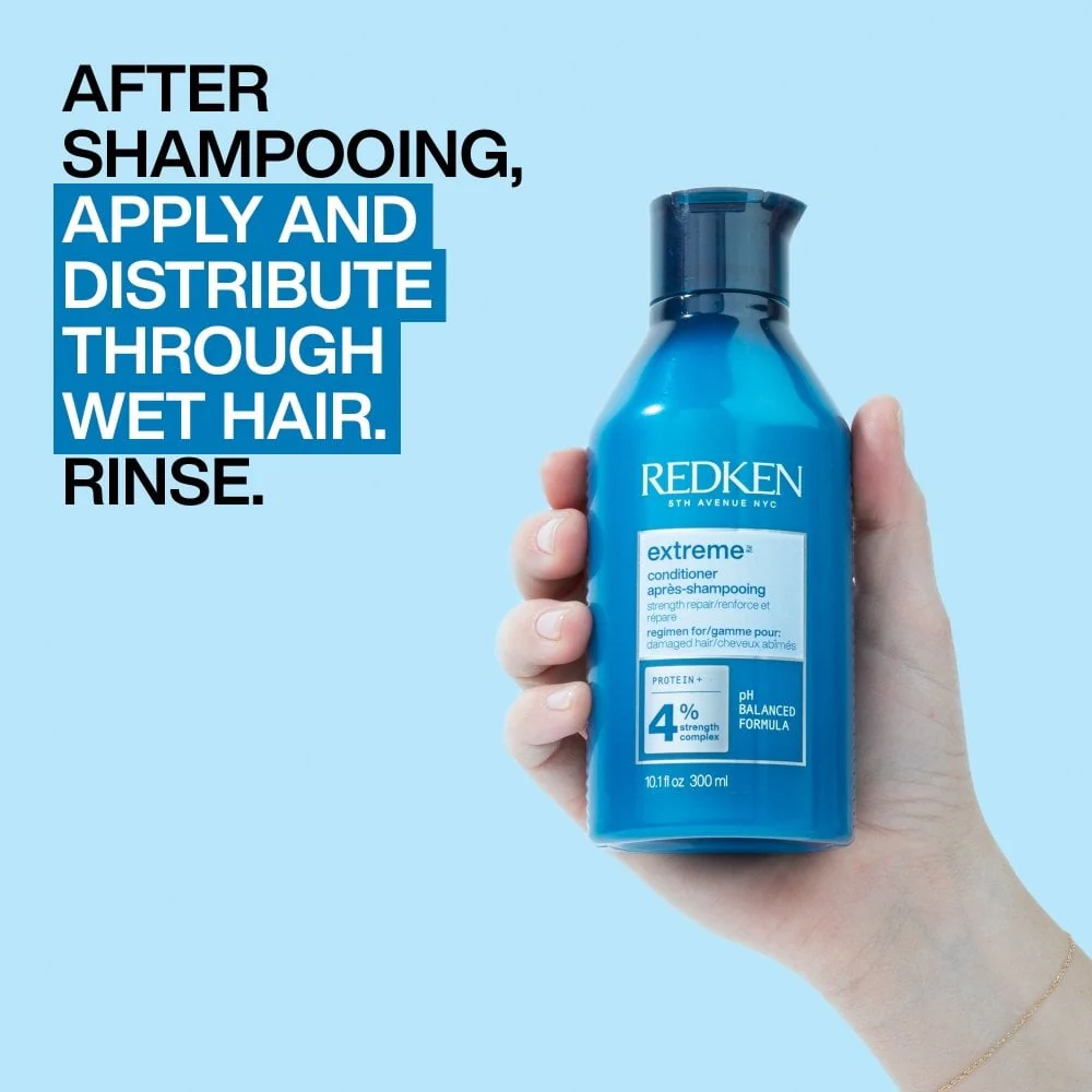 Redken Extreme Strength Repair Shampoo & Conditioner Twin 2 x 300ml - Image 10