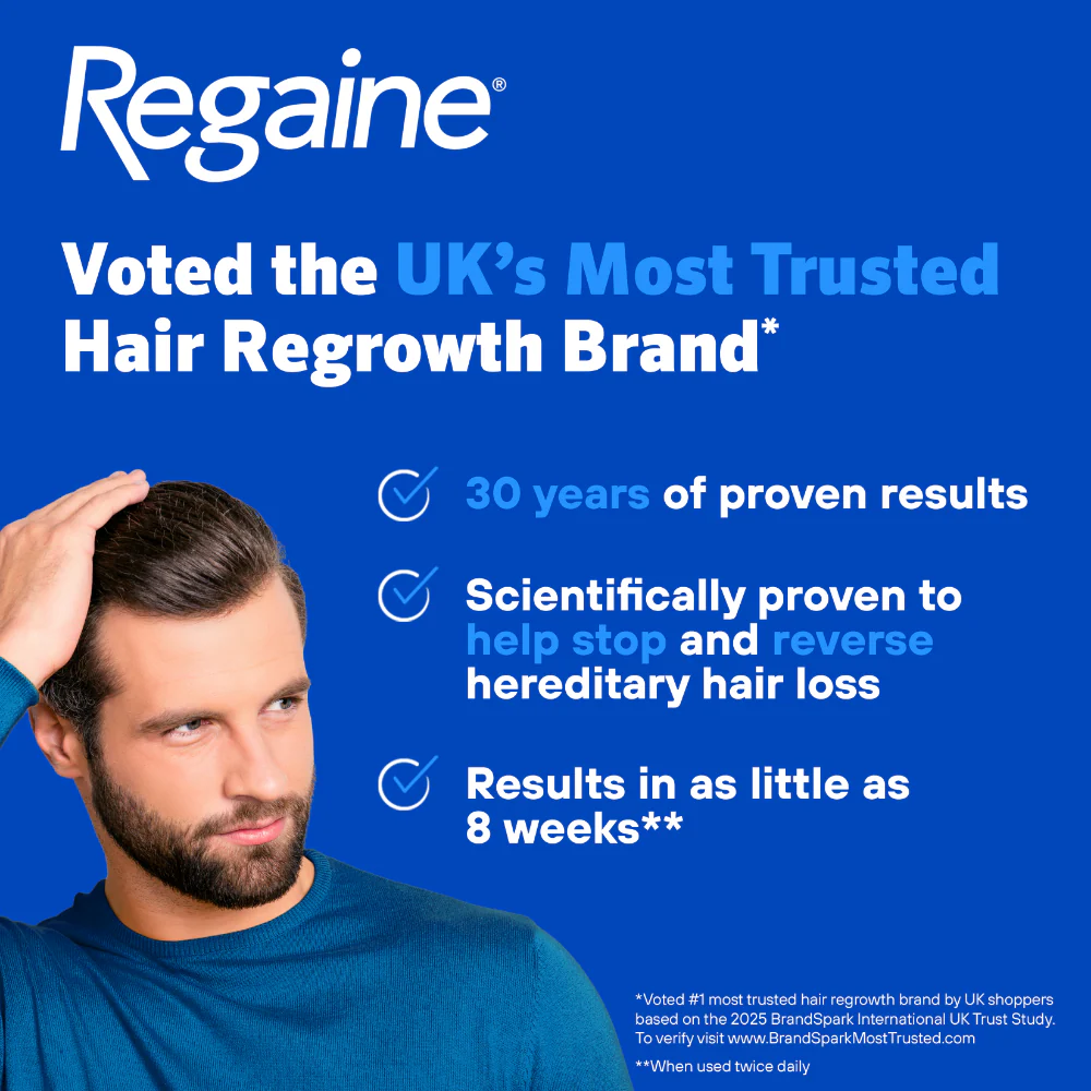 Regaine For Men 5% Extra Strength Regrowth Foam 3 Month Supply - Image 3