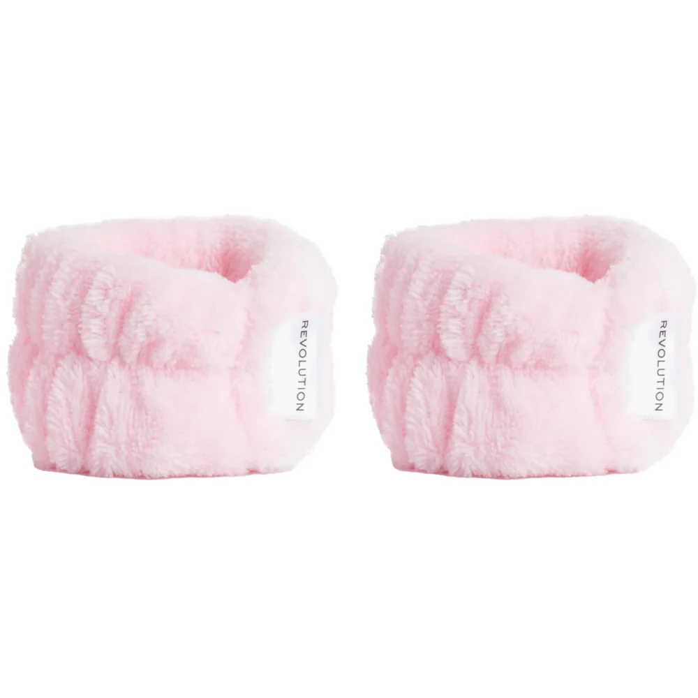 Revolution Skincare Microfibre Anti-Drip Wristbands 1 Pair