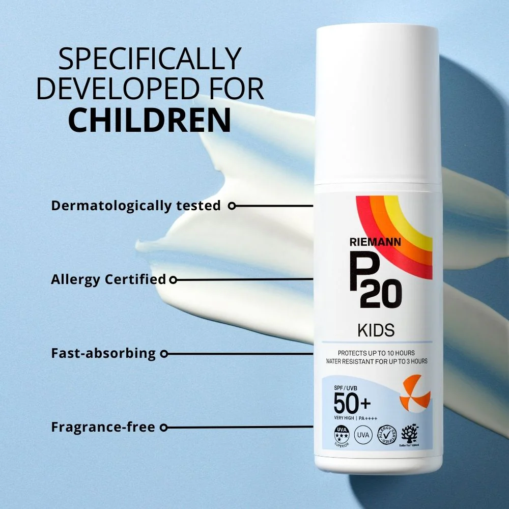 Riemann P20 Kids Sun Cream SPF50+ 100ml - Image 5