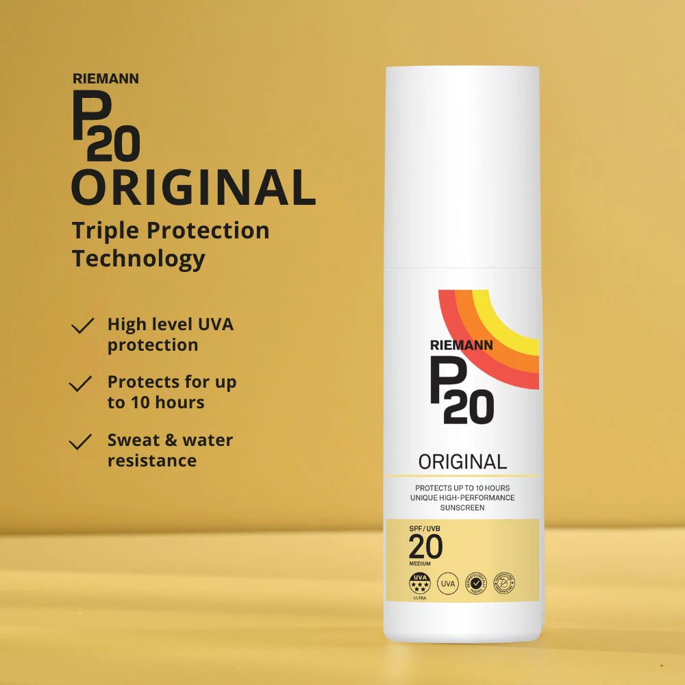 Riemann P20 Original Sunscreen Spray SPF20 100ml - Image 3