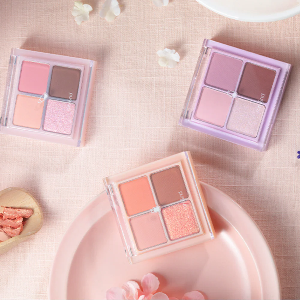 ROM&ND Better Than Eyes 01 Mango Tulip 4 Colour Eyeshadow Palette - Image 4