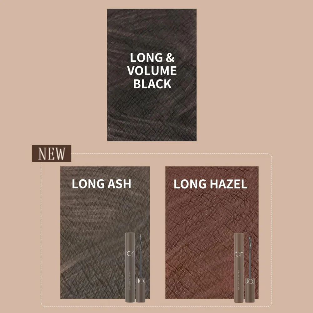 ROM&ND Han All Fix Mascara L01 Long Black 7g - Image 5