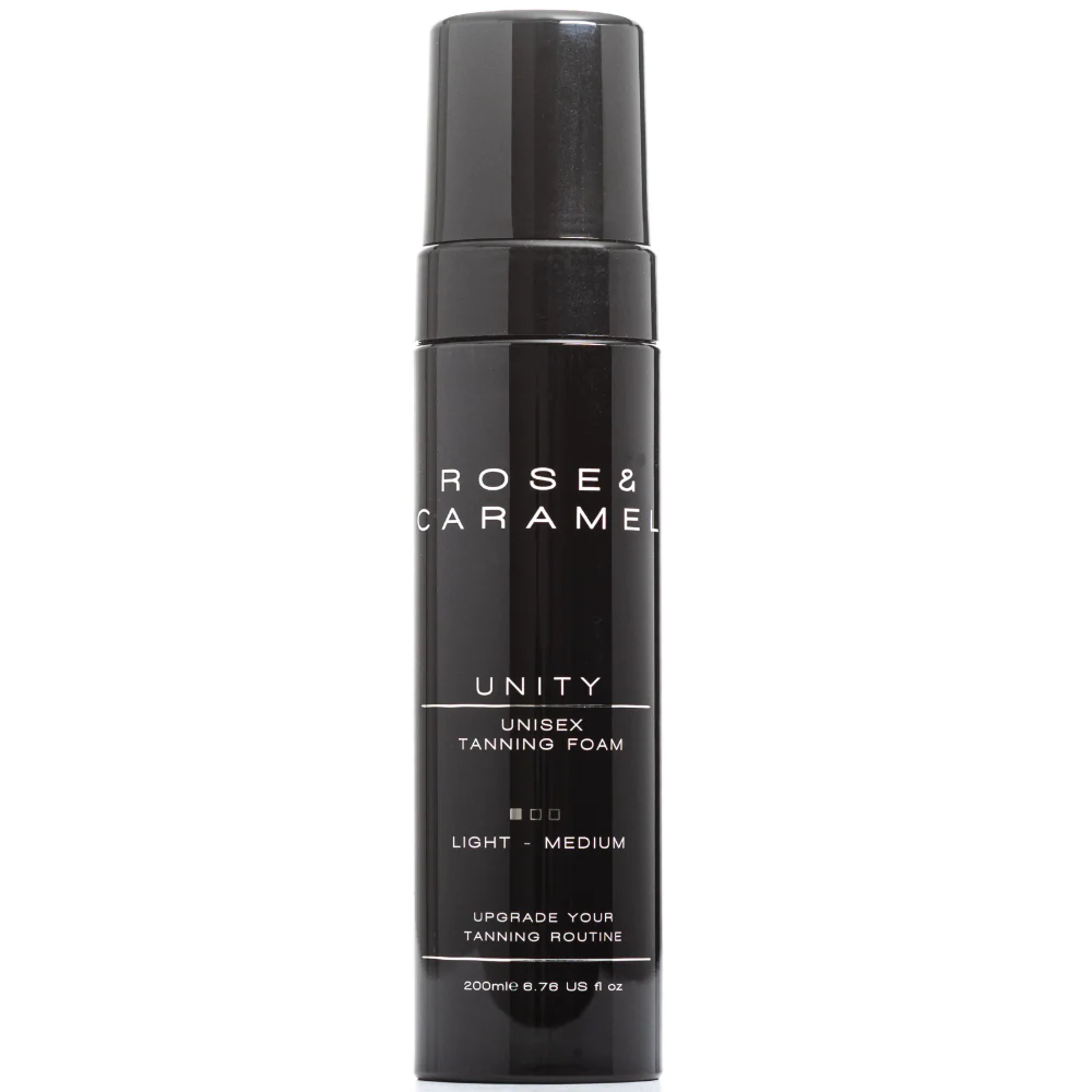 Rose & Caramel Unity Unisex Light-Medium Unisex Tanning Foam 200ml