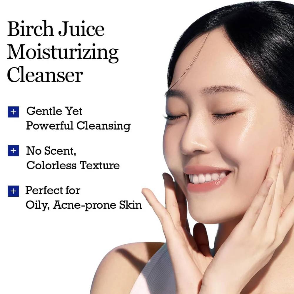 Round Lab Birch Juice Moisturising Cleanser 150ml - Image 4