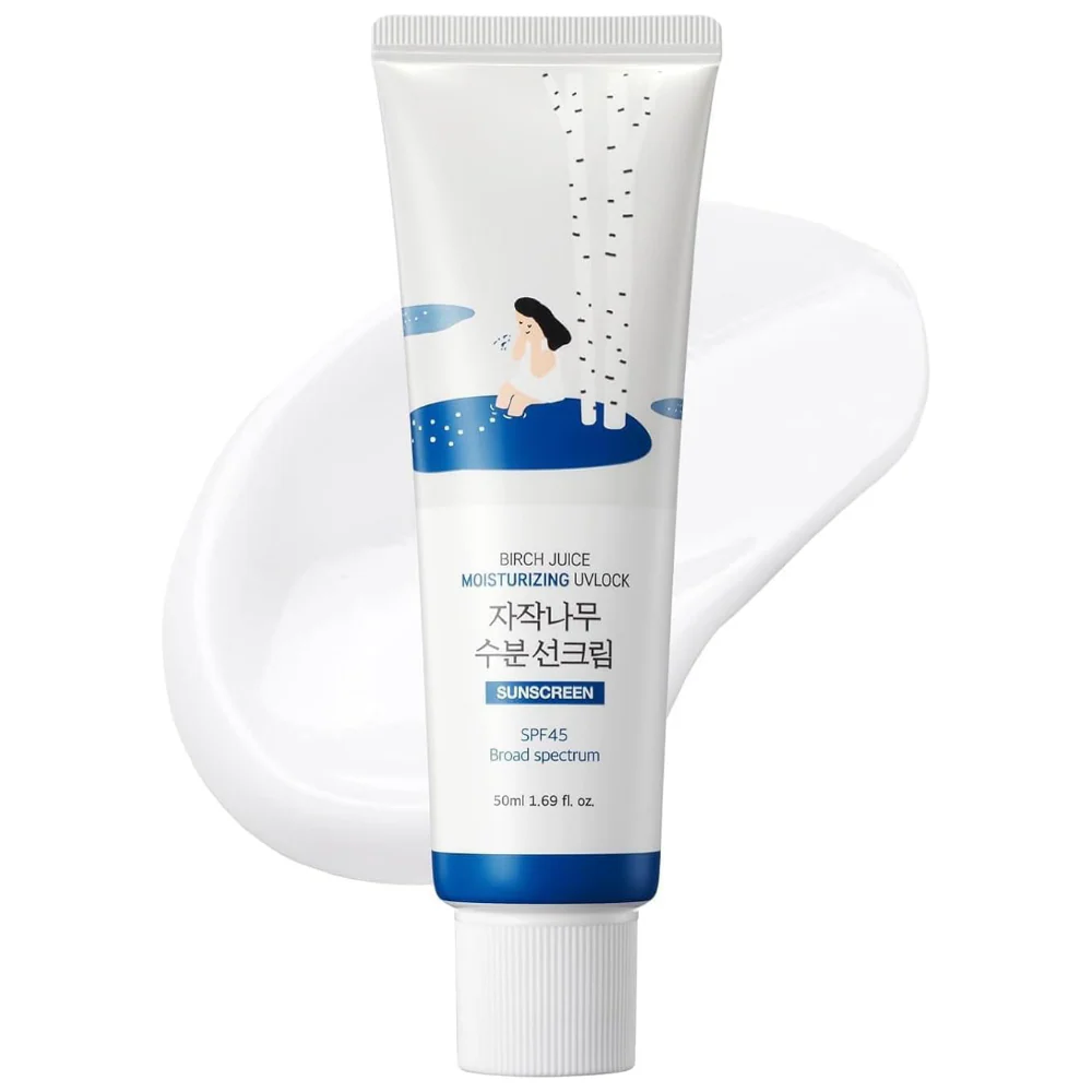 Round Lab Birch Juice Moisturising Sunscreen PA++++ SPF50+ 50ml - Image 2