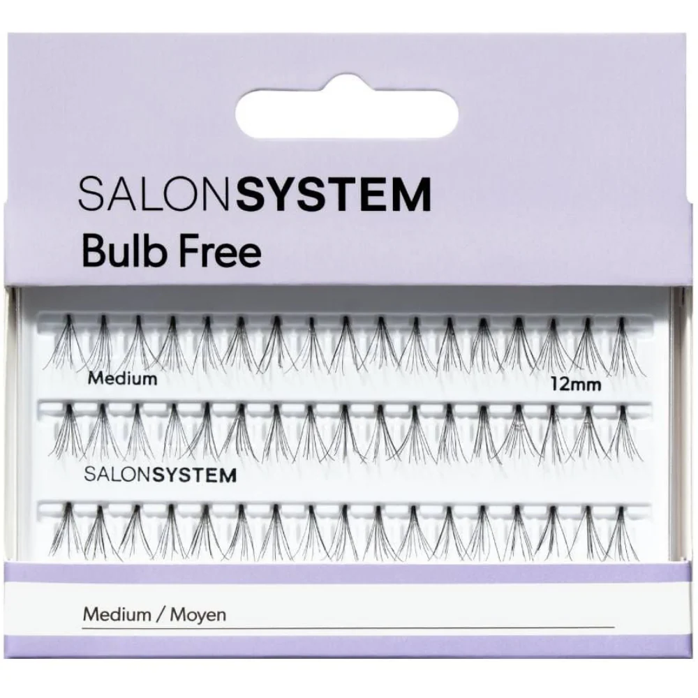 Salon System Individual Lashes Black Short Extra