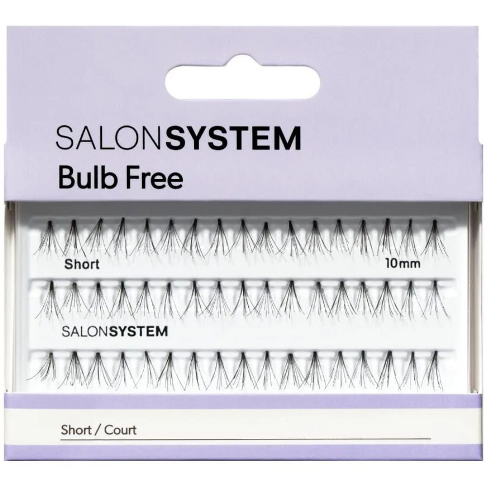 Salon System Individual Lashes Ultra Black Short