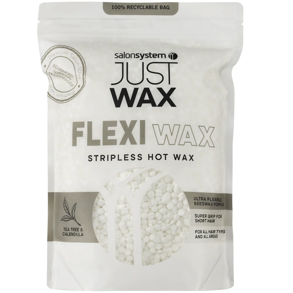 Salon System Just Wax FlexiWax Beads Tea Tree & Beeswax Stripless Hot Wax