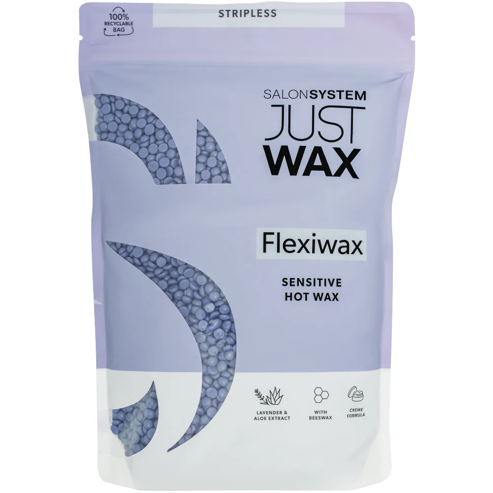 Salon System Just Wax Flexiwax Sensitive Stripless Beads Lavender & Aloe 700g