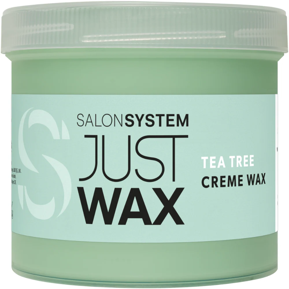 Salon System Just Wax Tea Tree Creme Wax 450g