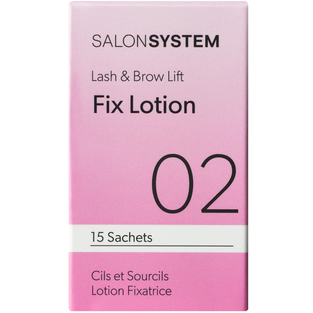 Salon System LashLift Fix Lotion Sachets x15