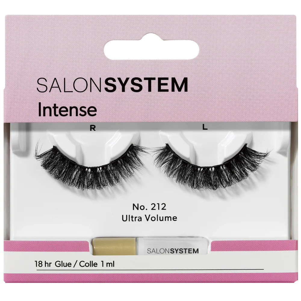 Salon System Naturalash Intense Ultra Volume Strip Lashes Black 212