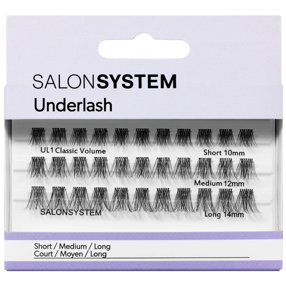 Salon System Underlash UL1 Classic Volume Mixed Individual Lashes Black