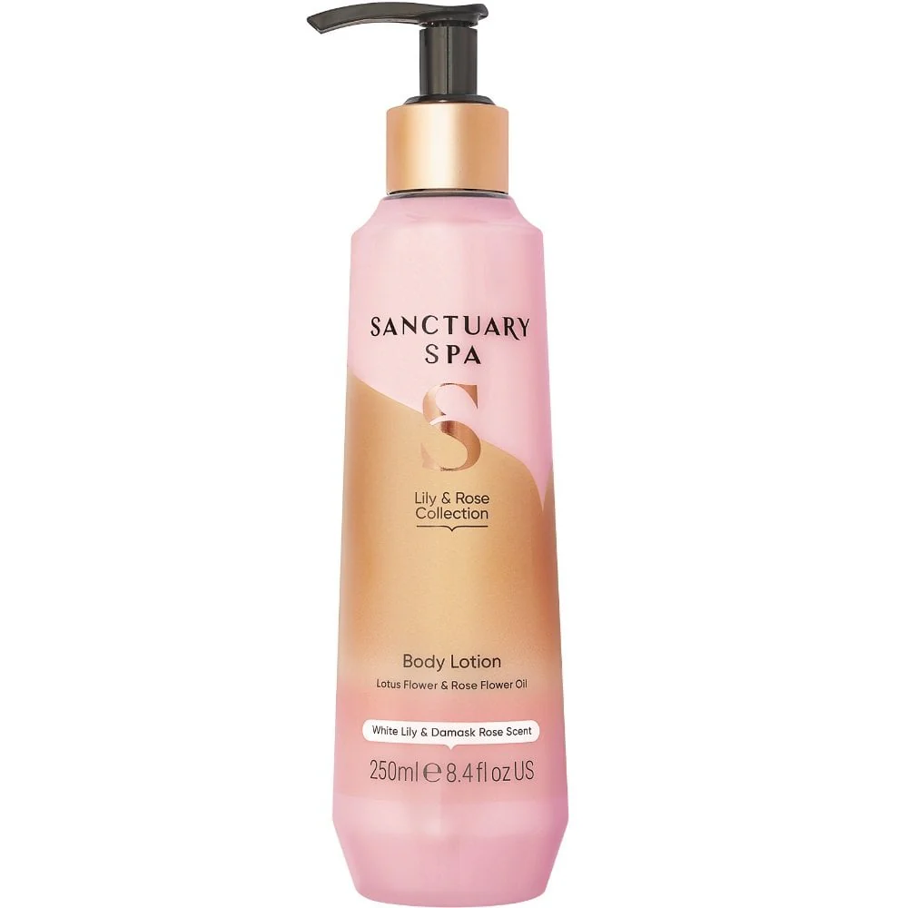 Sanctuary Spa White Lily & Damask Rose Body Lotion 250ml