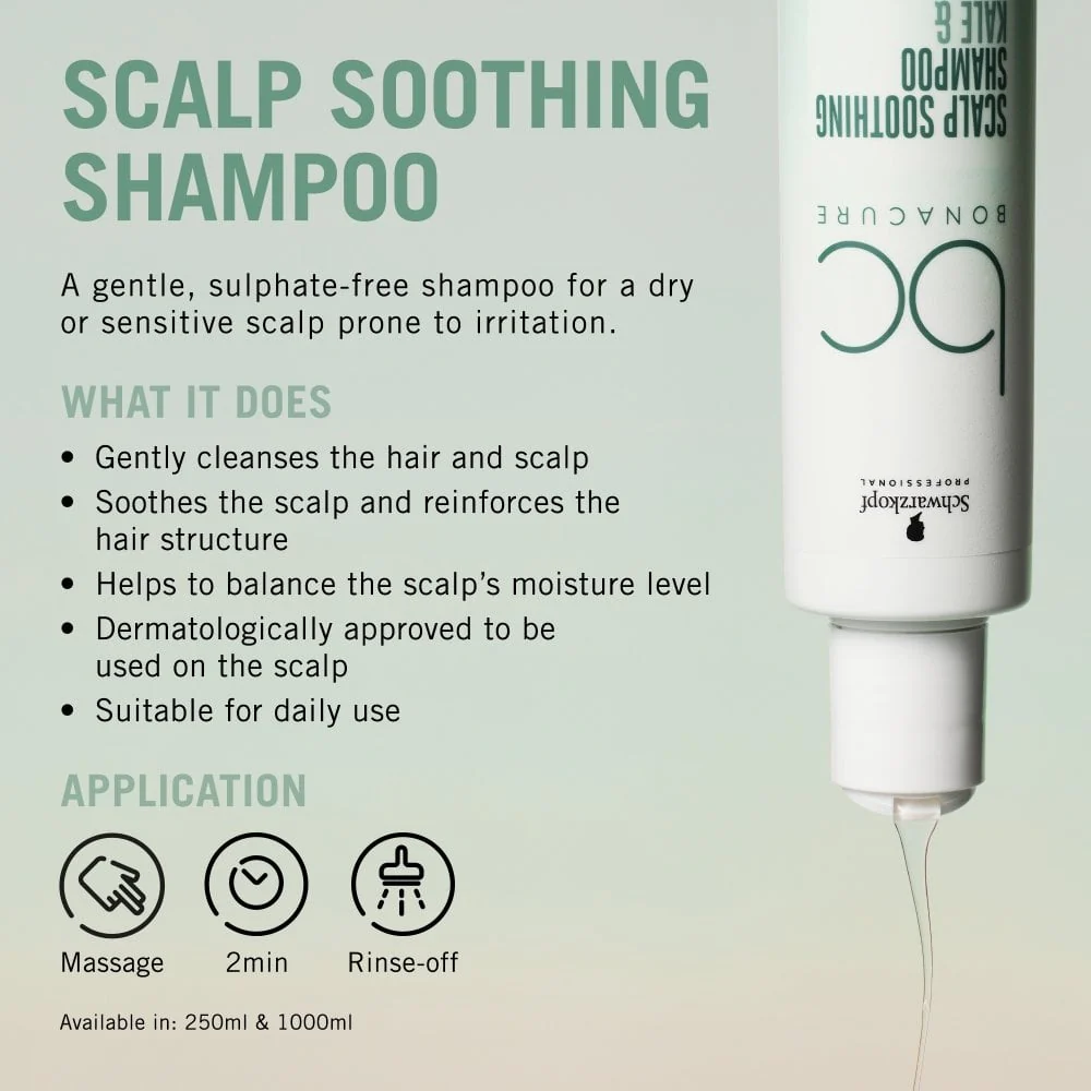 Schwarzkopf Professional BC Bonacure Scalp Genesis Soothing Shampoo 250ml - Image 2