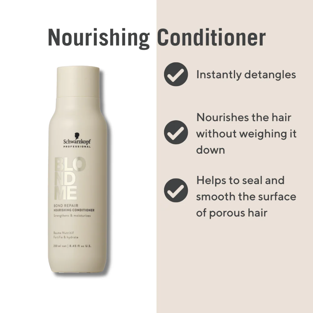 Schwarzkopf Professional BlondMe All Blondes Rich Shampoo & Conditioner Twin 2 x 1000ml - Image 5