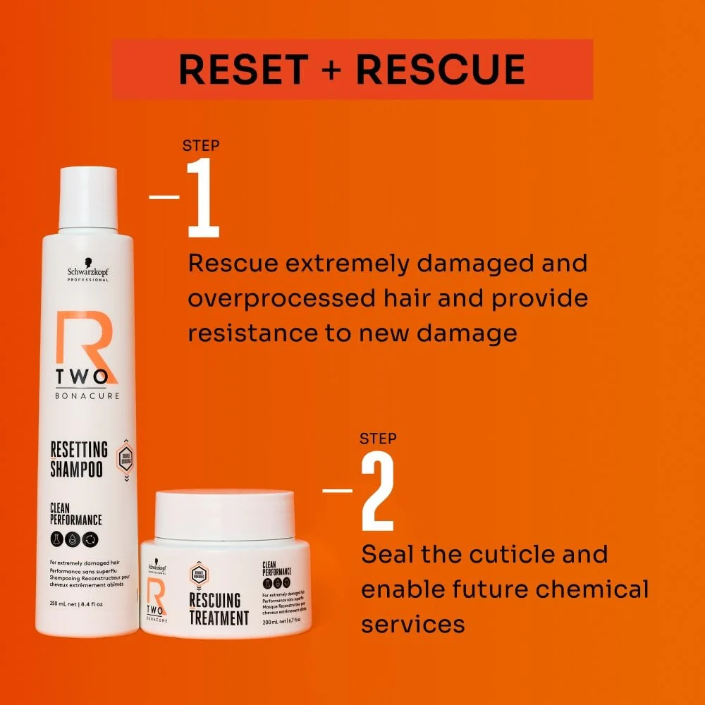Schwarzkopf Professional R TWO Bonacure Clean Performance Rescuing Treatment 500ml - Image 7