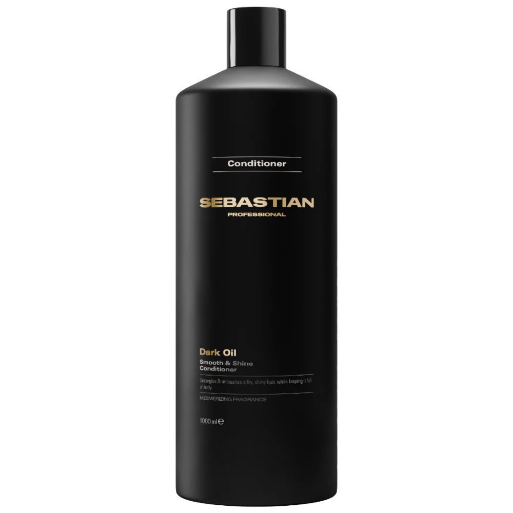 Sebastian Professional Dark Oil Silky Shine Shampoo & Smooth & Shine Conditioner Twin 2 x 1000ml - Image 3