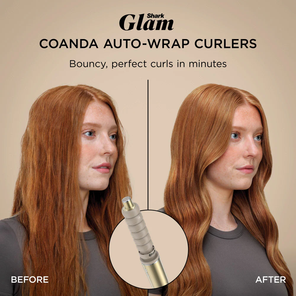 Shark Beauty Glam Ceramic & Air Styling Drying System with Diffuser Gold - Image 8