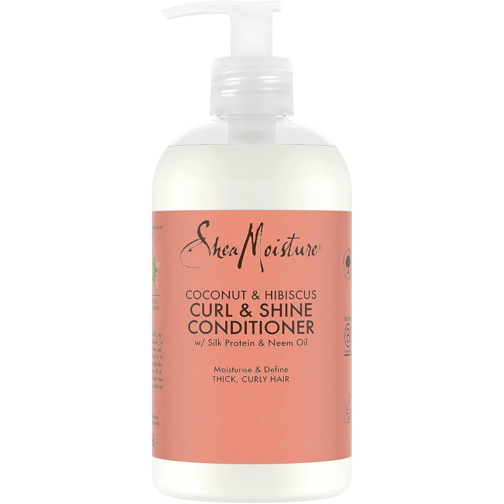 Shea Moisture Coconut & Hibiscus Curl & Shine Conditioner 384ml