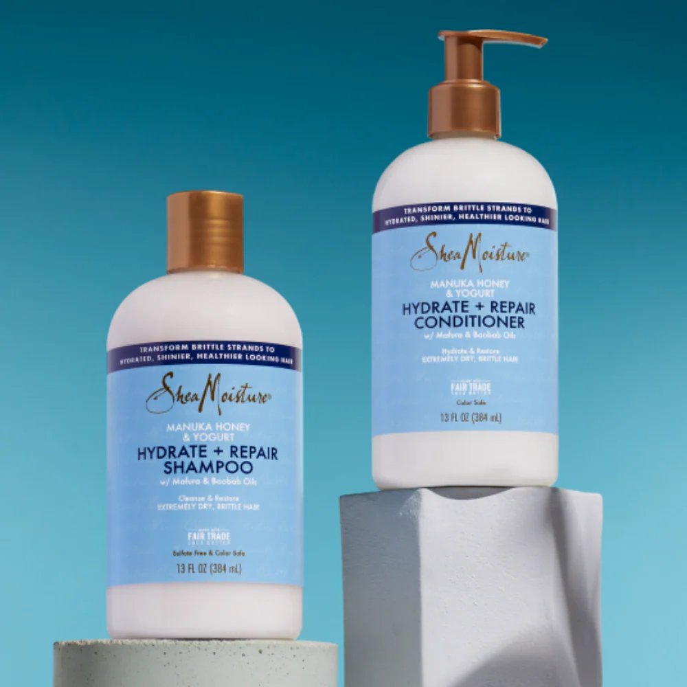 Shea Moisture Manuka Honey & Yogurt Hydrate + Repair Conditioner 384ml - Image 2