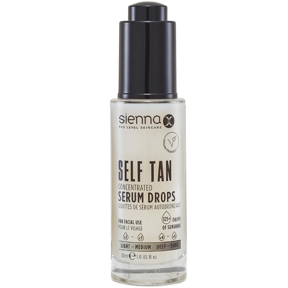 Sienna X Concentrated Self Tan Serum Drops 30ml