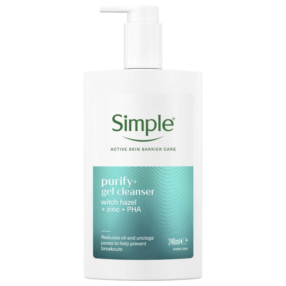 Simple Purify+ Gel Cleanser 240ml