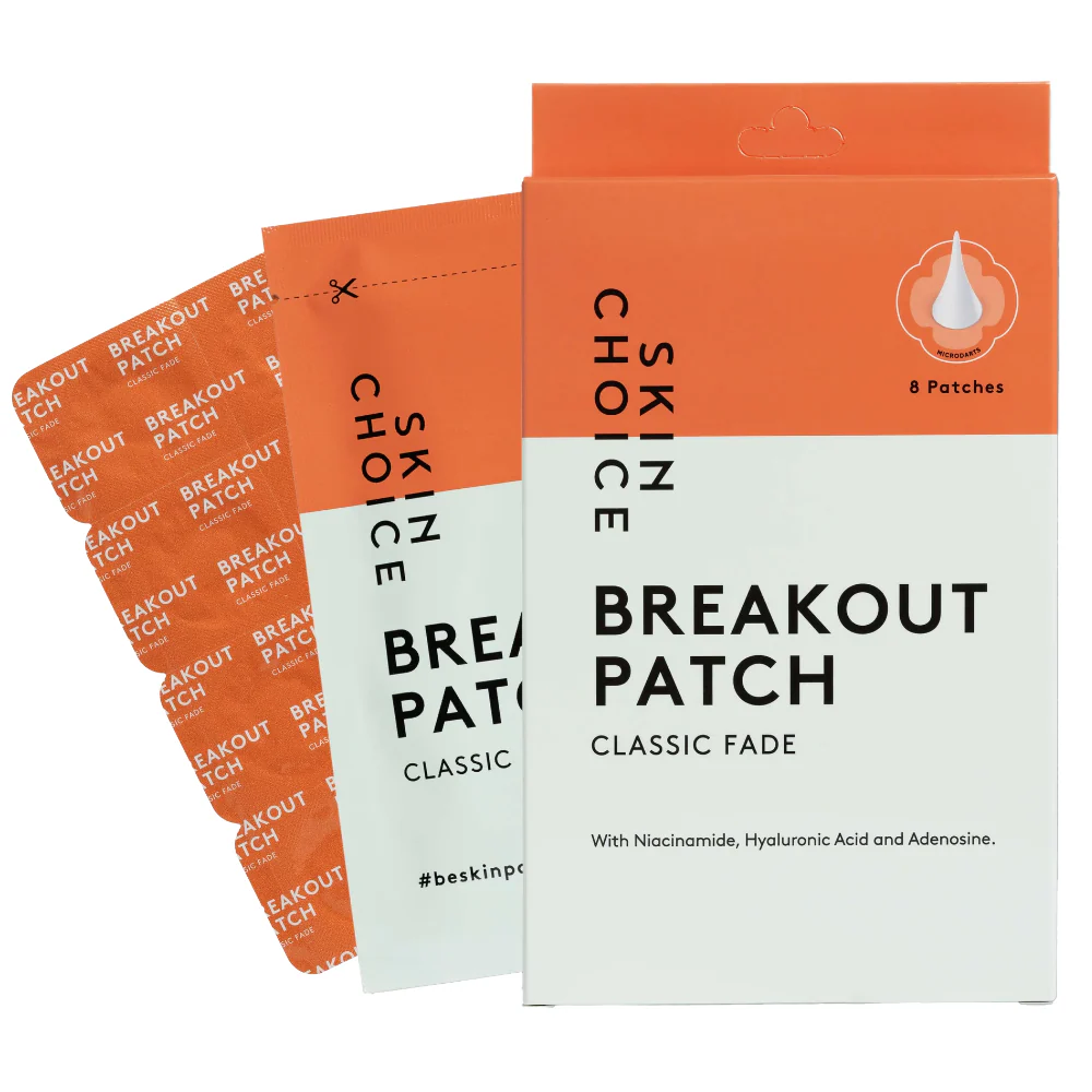 Skin Choice Breakout Classic Fade Dark Spot Pimple Patches with Niacinamide x8