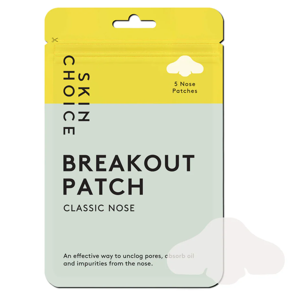 Skin Choice Breakout Classic Nose Hydrocolloid Pore Patches x5