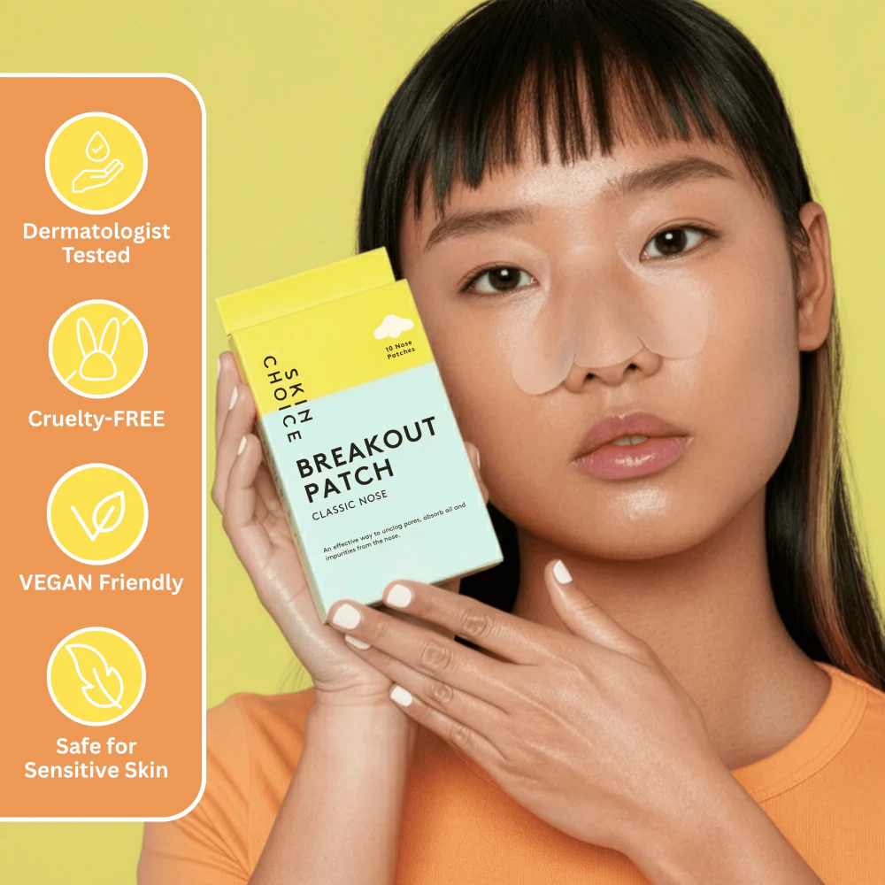 Skin Choice Breakout Classic Nose Hydrocolloid Pore Patches x5 - Image 3