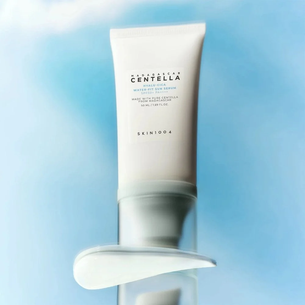 Skin1004 Madagascar Centella Hyalu-Cica Water-Fit Sun Serum PA++++ SPF50+ 50ml - Image 2