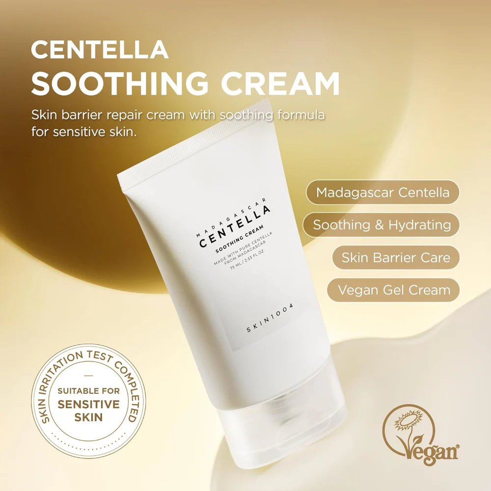 Skin1004 Madagascar Centella Soothing Cream 75ml - Image 3