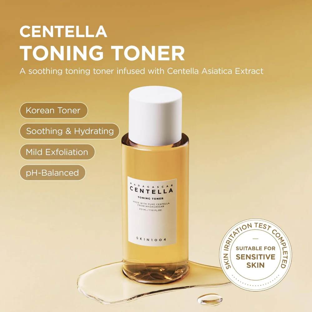 Skin1004 Madagascar Centella Toning Toner 210ml - Image 3