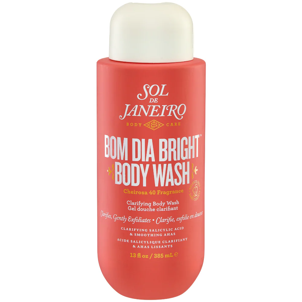 Sol De Janeiro Bom Dia Bright Clarifying AHA BHA Body Wash 385ml