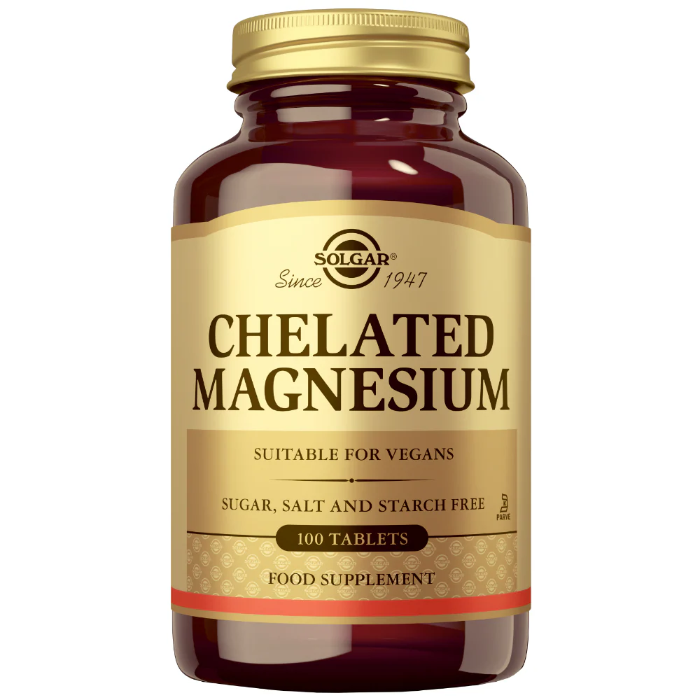 Solgar Chelated Magnesium 100 Tablets